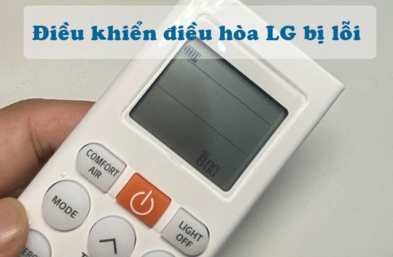Kiểm tra pin điều khiển điều hòa LG