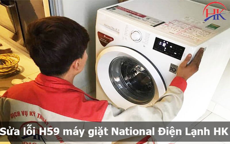 Kiểm tra quạt sấy và động cơ máy giặt National bị lỗi H59