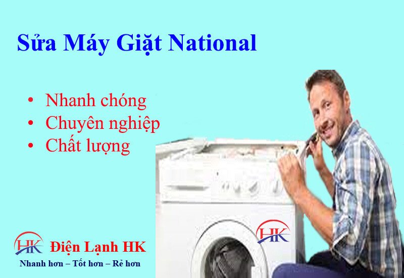 Kiểm tra và sửa chữa máy giặt National