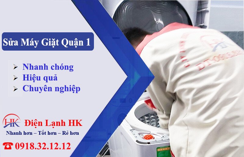 Kiểm tra và sửa máy giặt tại nhà Quận 1