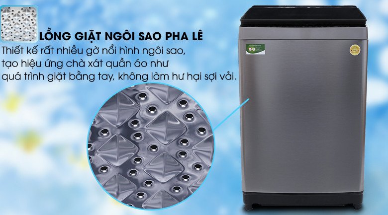 Lồng giặt ngôi sao pha lê bảo vệ quần áo bền đẹp