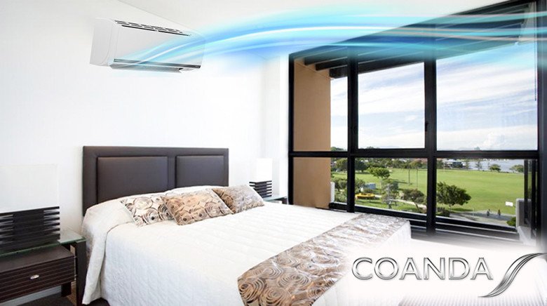Luồng gió Coanda trên Điều hòa Daikin FTKB50WAVMV tránh thổi trực tiếp vào người