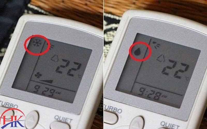 Màn hình điều khiển máy lạnh Samsung hiển thị cảnh báo lỗi