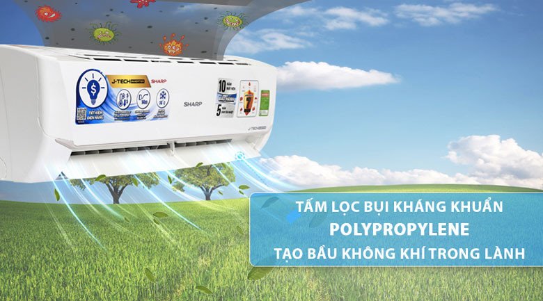 Mẫu điều hòa Sharp AH-X18VEW Inverter 18000 BTU
