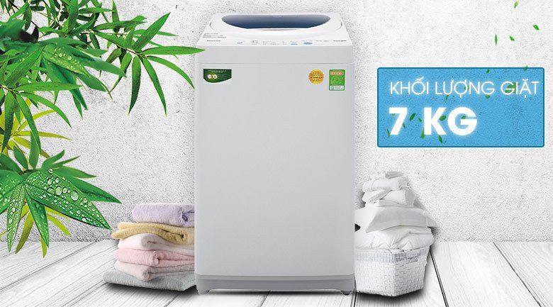 Mẫu máy giặt lồng đứng Toshiba AW-A800SV(WB) giá dưới 5 triệu