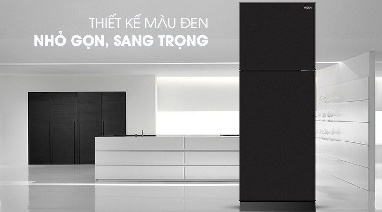 Mẫu tủ lạnh Aqua AQR-T219FA PB dưới 5 triệu đồng với thiết kế nhỏ gọn