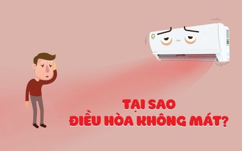 Máy điều hòa Daikin báo lỗi F6, ảnh hưởng khả năng làm mát