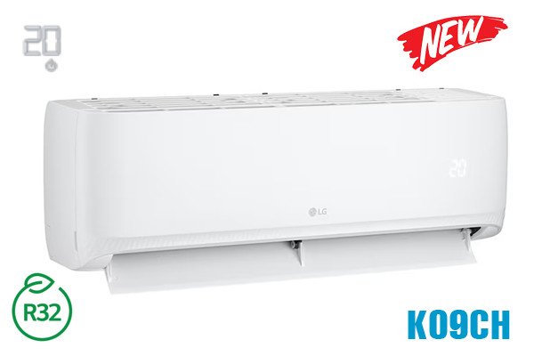 Máy điều hòa LG 1 chiều 9000 BTU model K09CH sử dụng gas R32