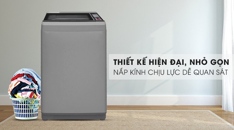 Máy giặt Aqua AQW-S85FT.N 8.5kg với thiết kế cửa trên