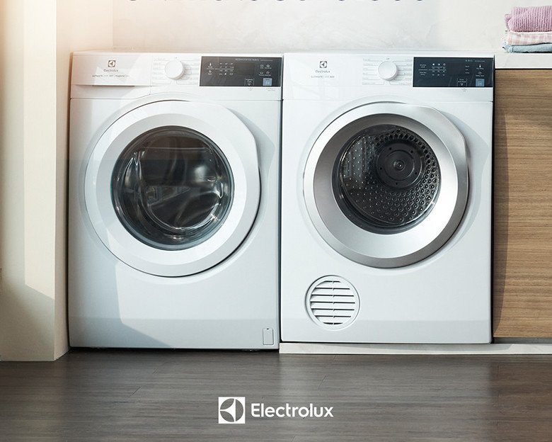 máy giặt Electrolux lồng ngang với thiết kế hiện đại