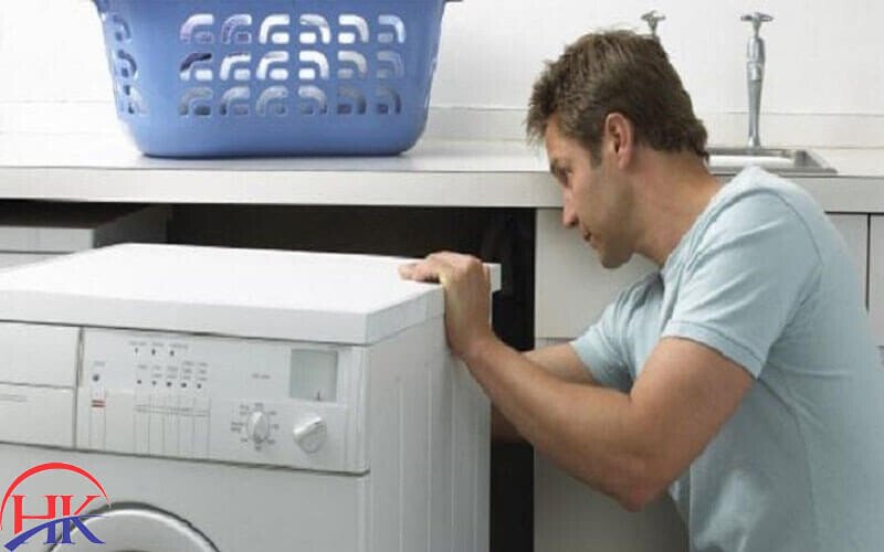 Máy giặt LG đang hiển thị lỗi hoặc dừng lại khi không vắt được