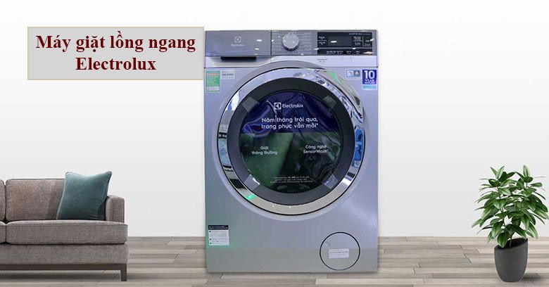 Máy giặt lồng ngang Electrolux với thiết kế và công nghệ cao cấp