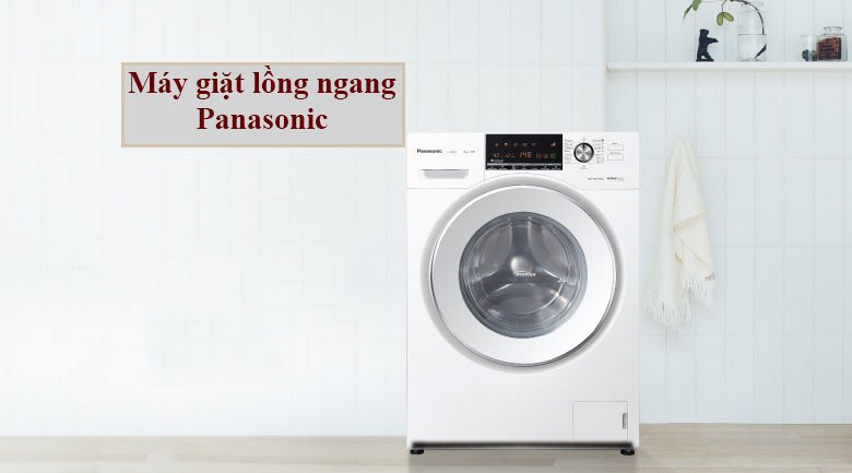 Máy giặt lồng ngang Panasonic tiện ích và bền bỉ