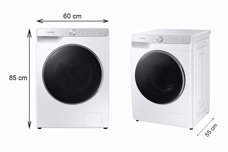 Máy giặt lồng ngang Samsung WW90TP44DSH/SV thiết kế hiện đại