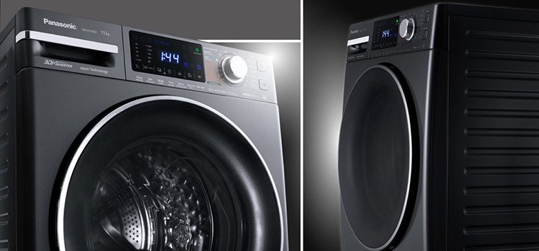 Máy giặt Panasonic 9kg lồng ngang với công nghệ diệt khuẩn UV Blue Ag+