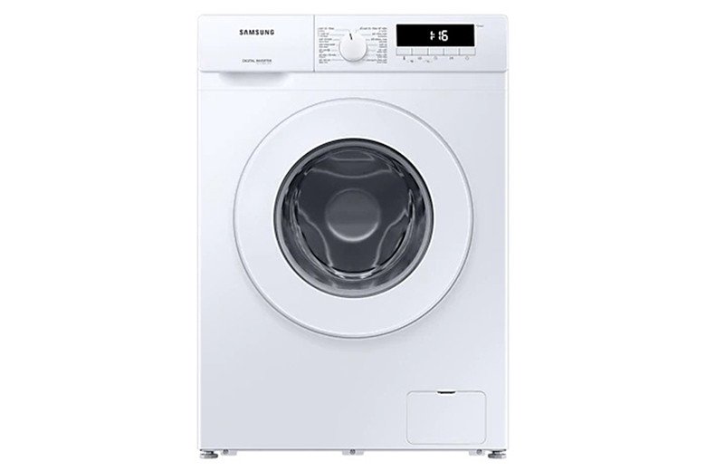 Máy giặt Samsung Inverter 8kg WW80T3020WW nổi bật với thiết kế hiện đại và màu sắc trang nhã