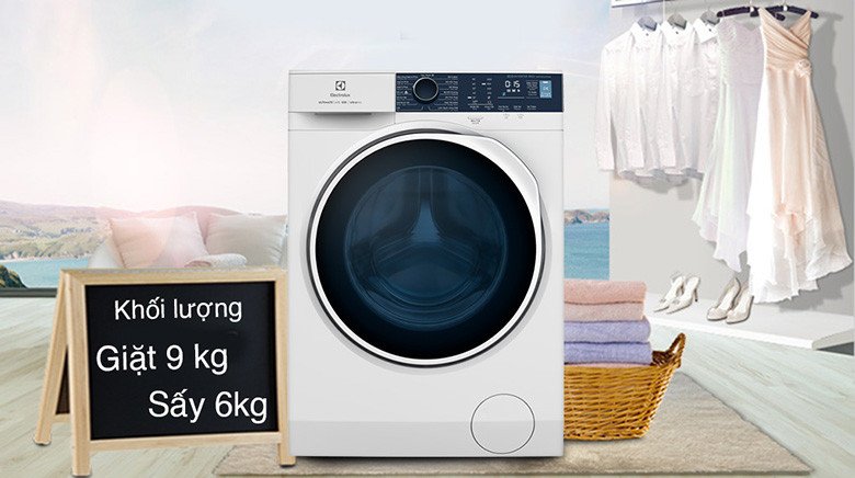 Máy giặt sấy Electrolux 9kg EWW9024P5WB, giải pháp giặt và sấy tiện lợi