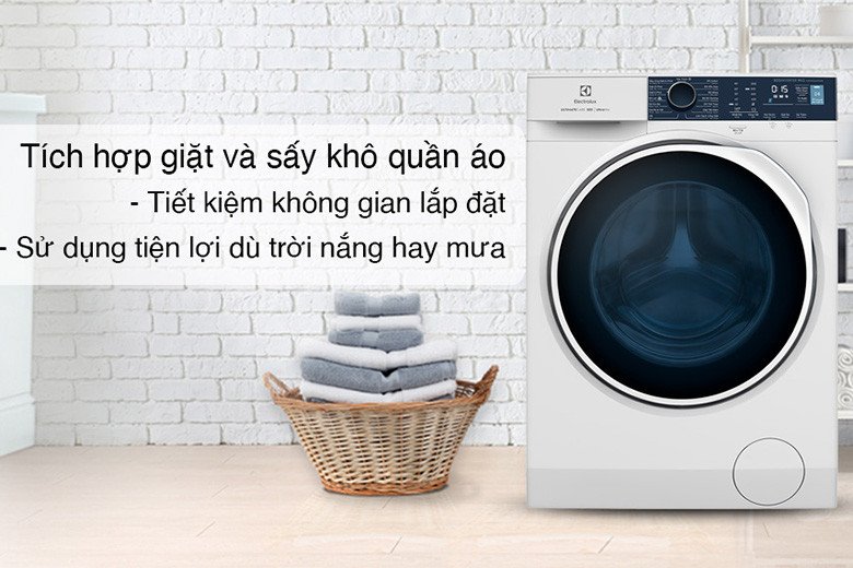máy giặt sấy Electrolux 9kg EWW9024P5WB