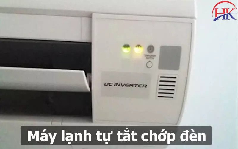Máy lạnh tự tắt chớp đèn