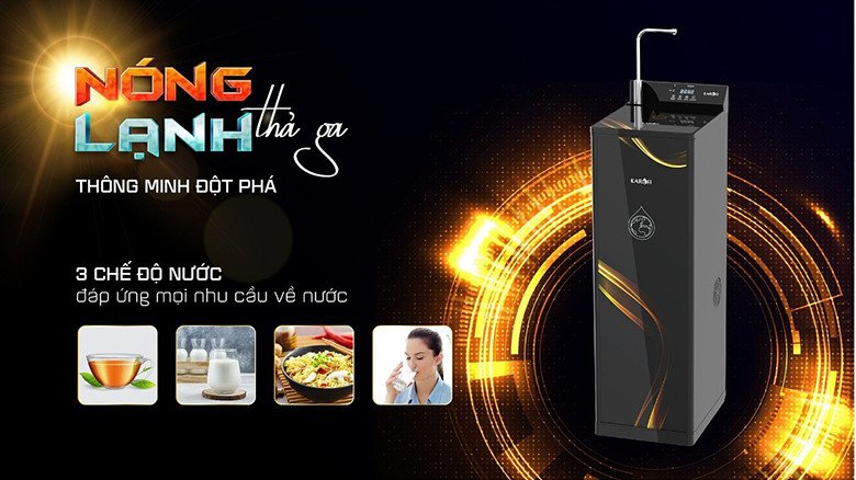 Máy lọc nước Karofi nóng lạnh cao cấp