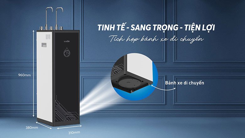 Máy lọc nước nóng lạnh Karofi tiện lợi