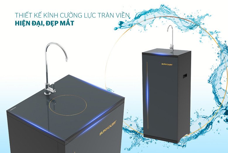 Máy lọc nước Sunhouse SHA88116K 10 lõi lọc RO