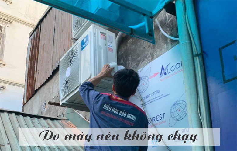 Máy nén (block) của điều hòa Casper có thể là nguyên nhân gây lỗi P3