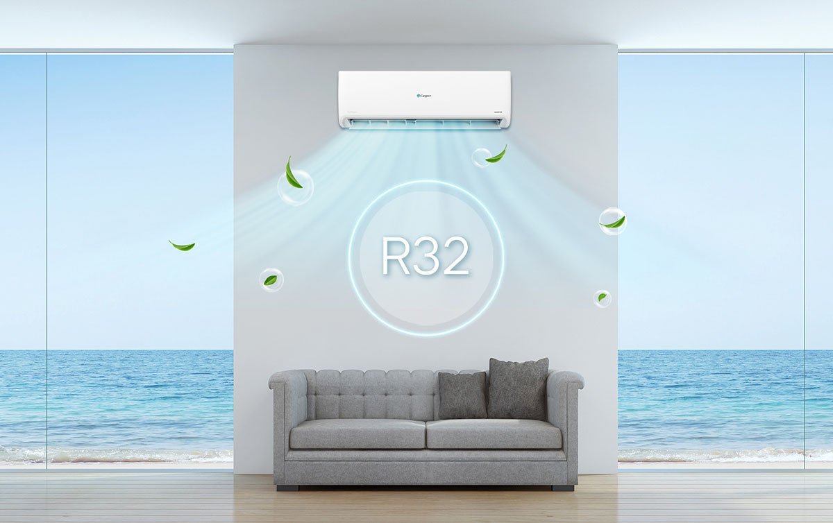 Môi chất lạnh R32 thân thiện môi trường trên điều hoà Casper