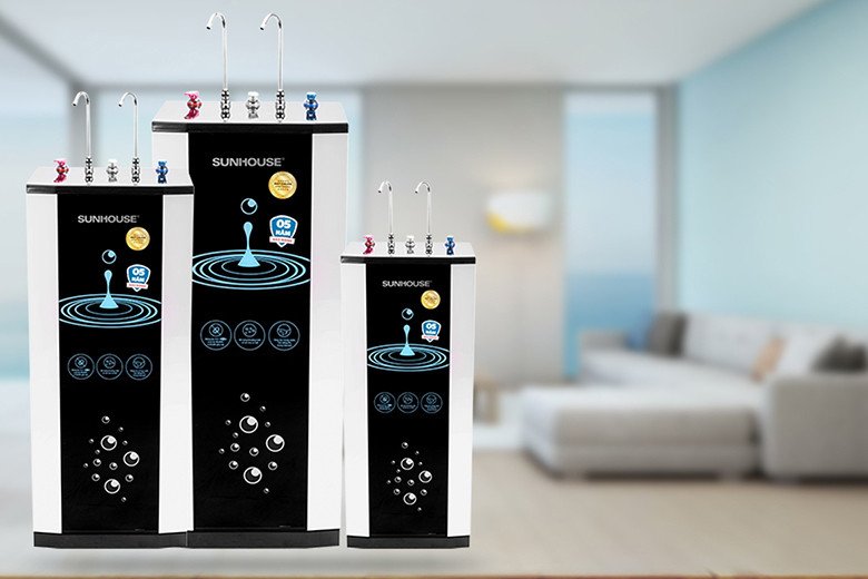 Nhược điểm về kích thước của máy lọc nước Sunhouse tủ đứng