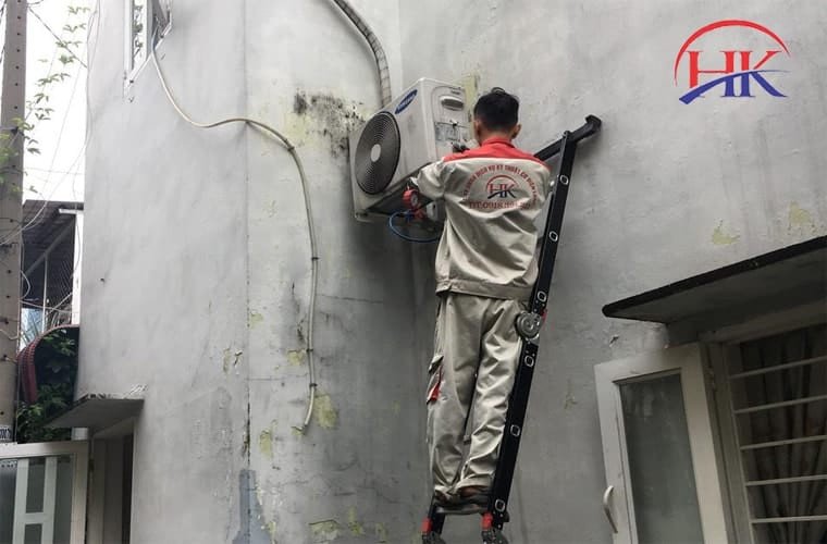 Quy trình tháo lắp máy lạnh bao gồm cả dàn nóng và dàn lạnh