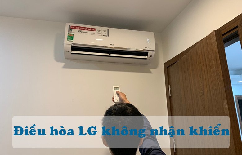 Remote điều hòa LG không hoạt động