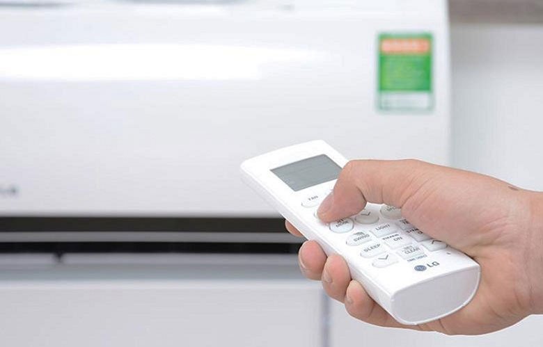 Remote máy lạnh LG bị lỗi không hiển thị nhiệt độ