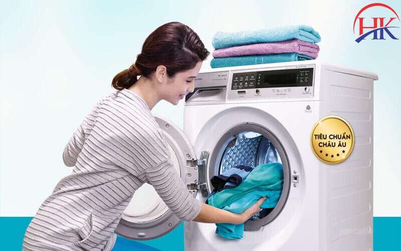 Sử dụng máy giặt hợp lý hạn chế lỗi