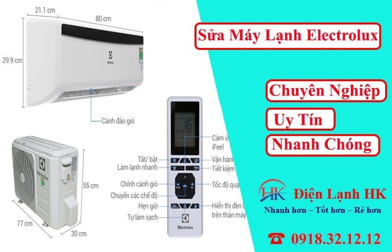 Sửa máy lạnh Electrolux