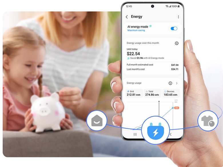 Theo dõi năng lượng với SmartThings Energy