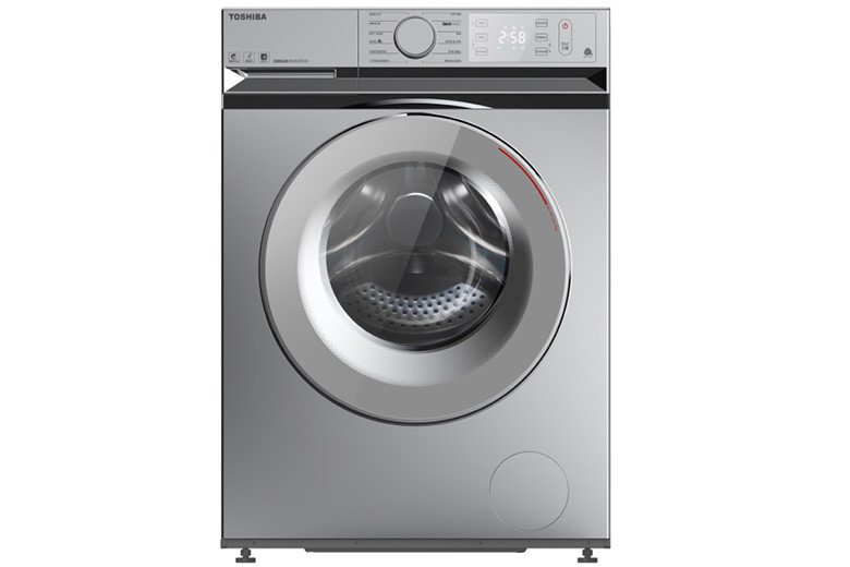 Thiết kế bảng điều khiển và lồng giặt của máy giặt Toshiba 10.5kg