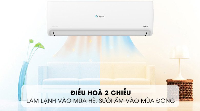 Thiết kế dàn lạnh điều hòa Casper Easy Care giúp lắp đặt nhanh chóng