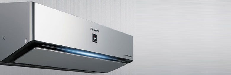 Thiết kế máy điều hòa Sharp đơn giản, tinh tế