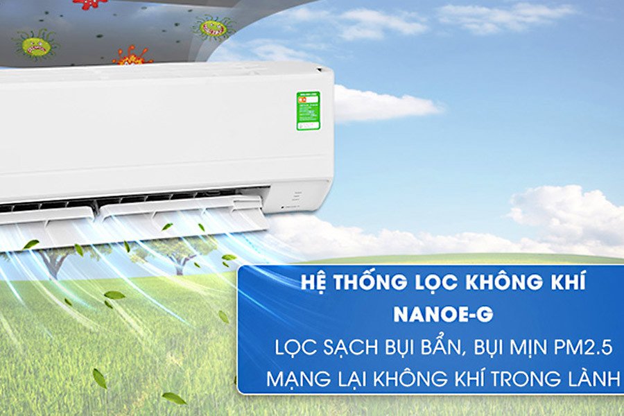 Thiết kế máy lạnh Panasonic Inverter tối ưu không gian sống