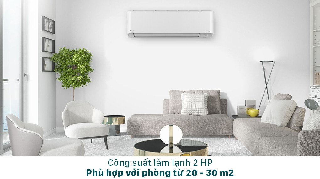 Thiết kế sang trọng của điều hòa Daikin FTKZ50VVMV
