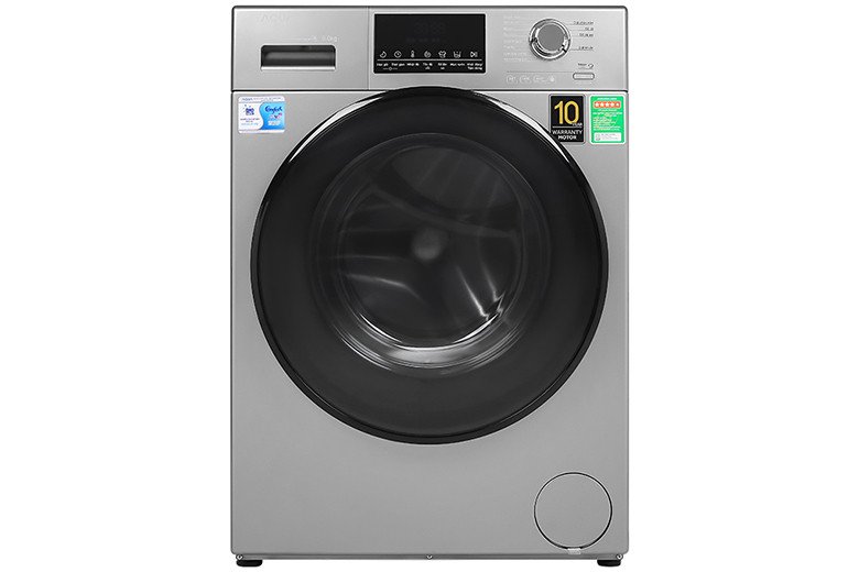 Thiết kế sang trọng của máy giặt Aqua Inverter 9kg AQD-D900F S