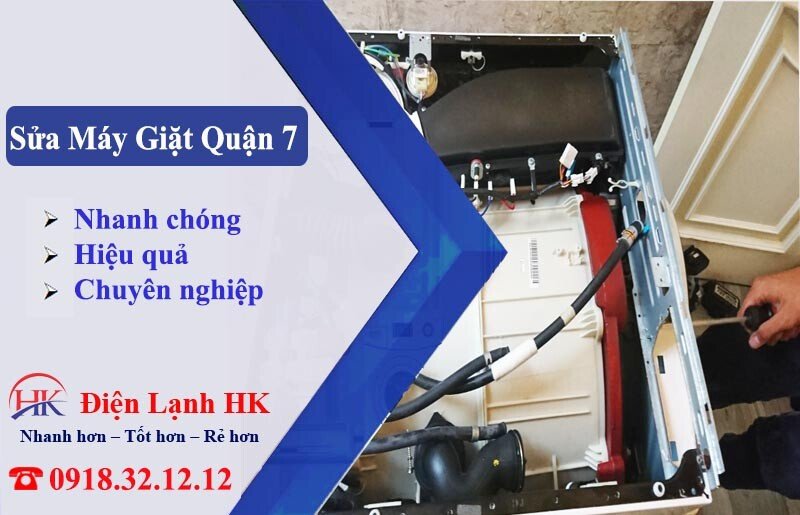Thợ sửa chữa máy giặt chuyên nghiệp tại Quận 7