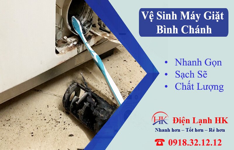 Thợ vệ sinh lồng máy giặt cửa trên tại Bình Chánh