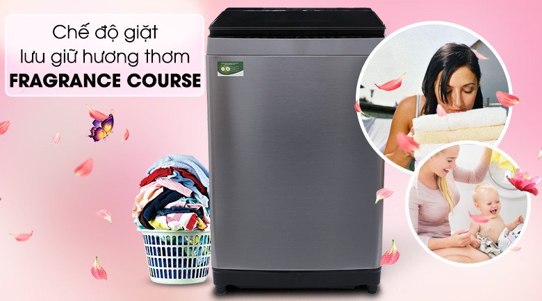 Tính năng Fragrance Course giúp quần áo lưu hương thơm lâu