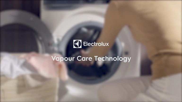 Tính năng giặt hơi nước Vapour Care trên máy giặt Electrolux EWF1023BESA