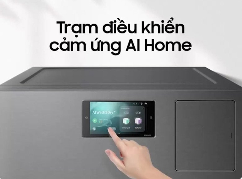 Trạm điều khiển cảm ứng AI Home với màn hình LCD 7 inch