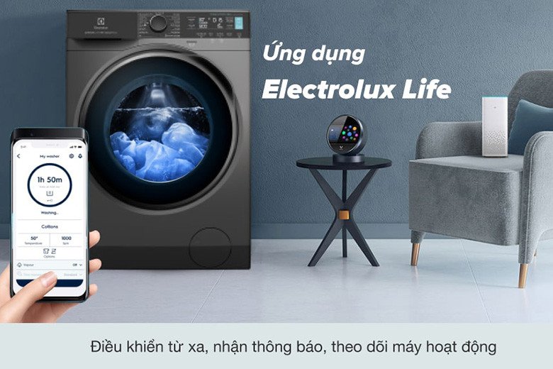 Ứng dụng Electrolux Life kết nối Wifi với máy giặt EWF9042R7SB