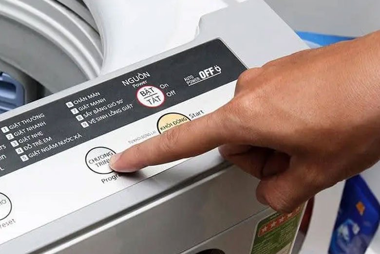 Việc chọn sai chế độ giặt có thể ảnh hưởng đến hoạt động của máy