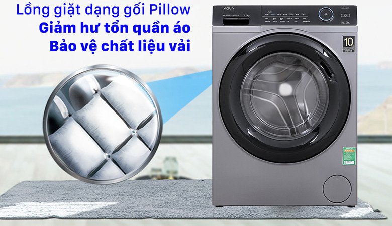 Vòng đệm cửa kháng khuẩn ABT của máy giặt Aqua