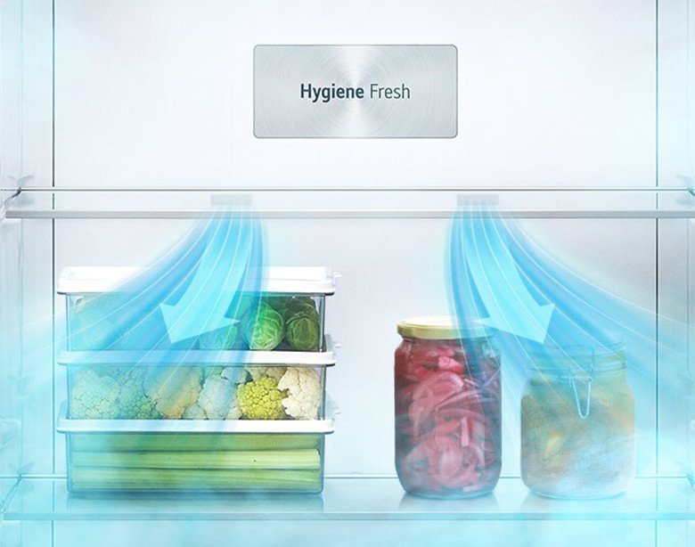 Bộ lọc Hygiene Fresh loại bỏ vi khuẩn và mùi hôi trong tủ lạnh LG